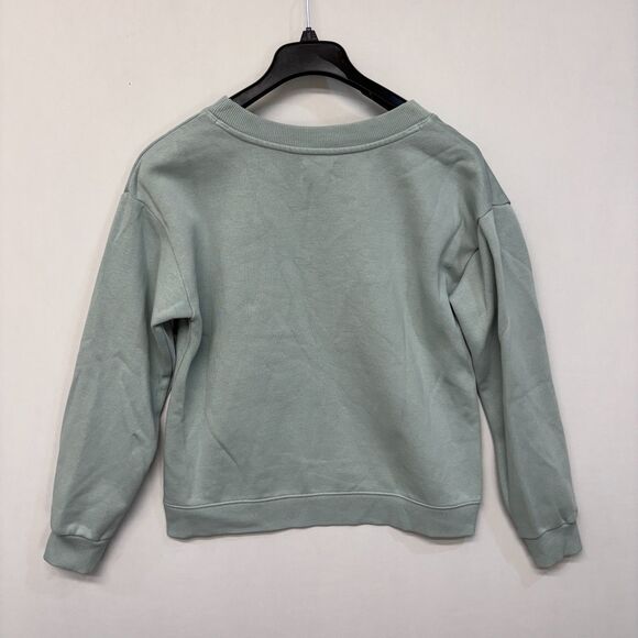 Pact Women Organic Cotton Pullover Sweatshirt Size Medium V-Neck D045 -15 - Picture 14 of 16